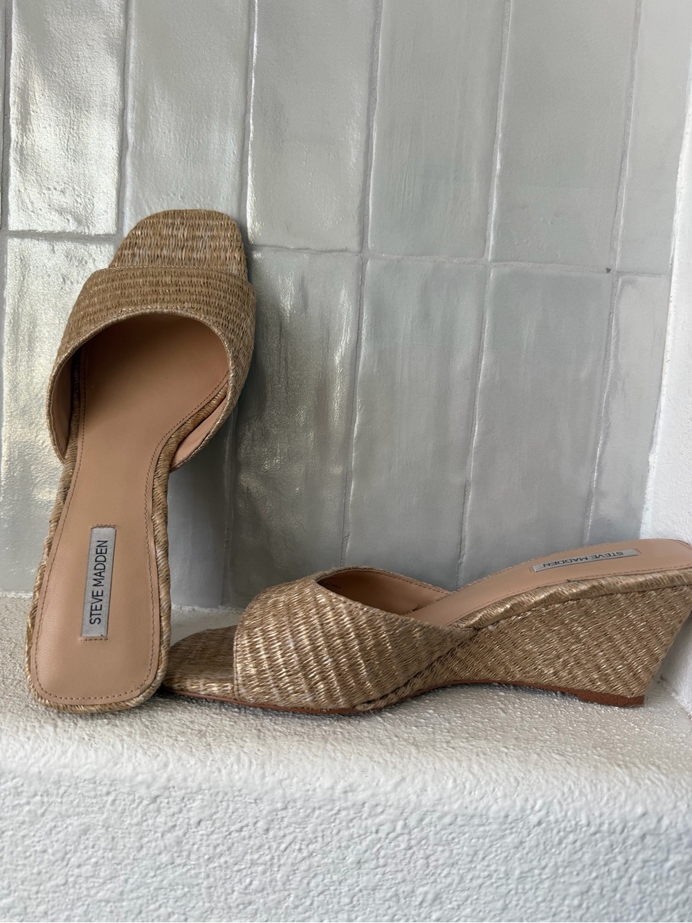 Steve Madden Wedge Slide Sandals